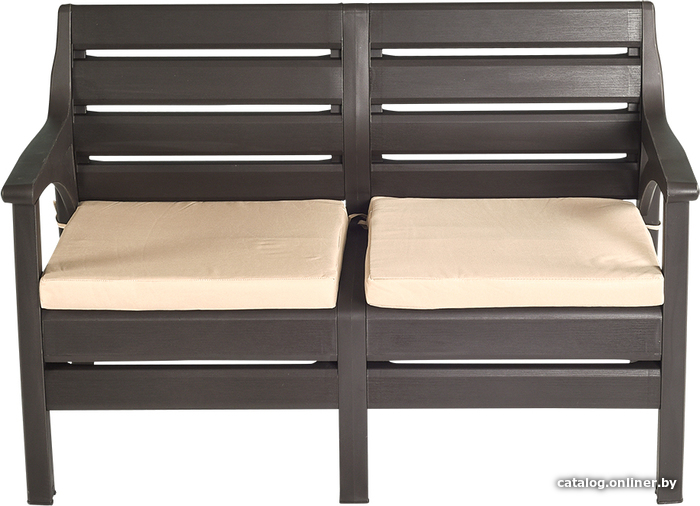 

Скамейка Holiday Wood 124x65x79 (коричневый)