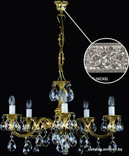 

Подвесная люстра ArtGlass Alice V. Nickel Sp