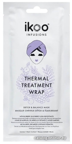

Маска Ikoo Infusions Thermal Treatment Wrap Detox&Balance 35 г