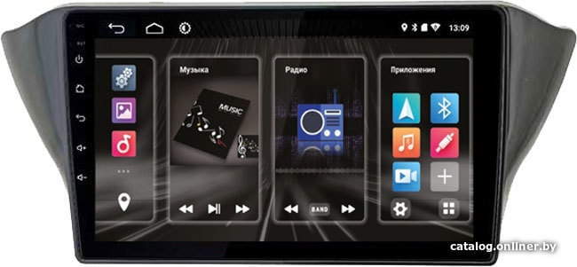 

USB-магнитола Incar DTA2-1901 для Geely Atlas 17+