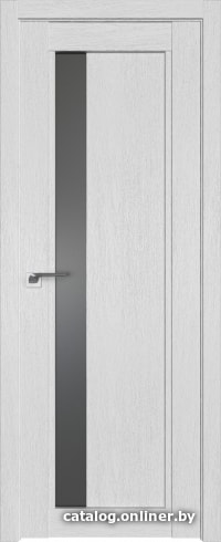 

Межкомнатная дверь ProfilDoors 2.71XN R 60x200 (монблан/стекло графит)