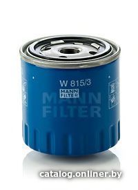 

Масляный фильтр MANN-filter W8153