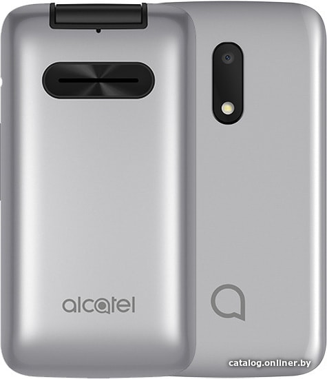 

Кнопочный телефон Alcatel 3025X (серебристый)