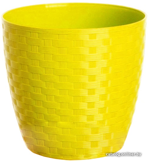 

Кашпо BigPlast Stars Ratan 39040 (желтый)