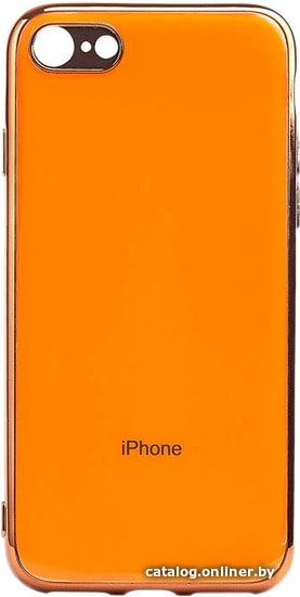 

Чехол для телефона EXPERTS Plating Tpu для Apple iPhone 6 (оранжевый)