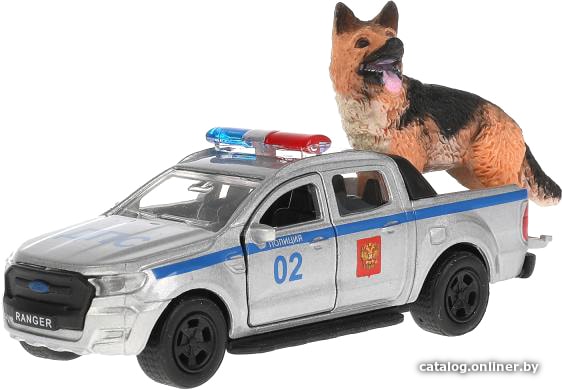 

Легковой автомобиль Технопарк Ford Ranger Пикап Полиция SB-18-09-FR-P+DOG-WB