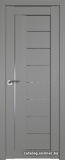 

Межкомнатная дверь ProfilDoors 17U 90x200 (грей, стекло прозрачное)