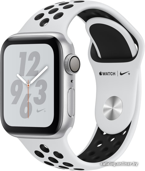 

Умные часы Apple Watch Nike+ 40 мм (алюминий серебристый/чистая платина, черный)