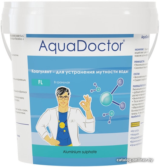 

Химия для бассейна Aquadoctor Коагулянт FL 1кг