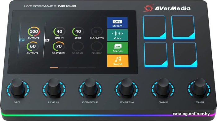 

Микшерный пульт AverMedia Live Streamer Nexus AX310