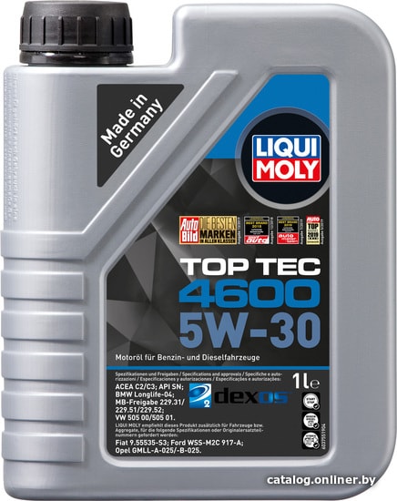 

Моторное масло Liqui Moly Top Tec 4600 5W-30 1л