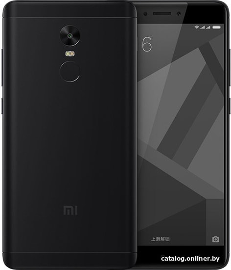 

Смартфон Xiaomi Redmi Note 4X Helio X20 MBT6A5 4GB/64GB (черный)
