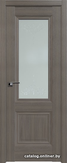 

Межкомнатная дверь ProfilDoors 2.37X 60x200 (орех пекан/стекло Франческо кристалл)