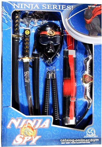 

Игровой набор ниндзя Qunxing Toys Оружие Ниндзя 2689