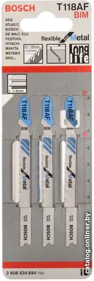 

Набор пильных полотен Bosch 2608634694 (3 предмета)
