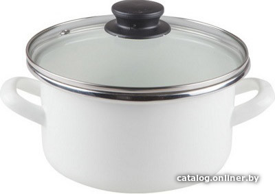 

Кастрюля Omelia 1-2230112 (белый)
