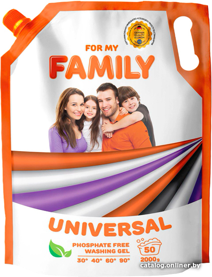 

Гель для стирки For My Family Universal 2 кг