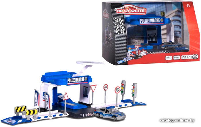 

Элемент трека Majorette Creatix. Полиция 212050022