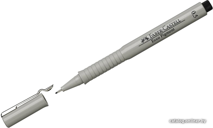 

Ручка капиллярная Faber Castell ECCO Pigment 166599 (0.5 мм, черный)