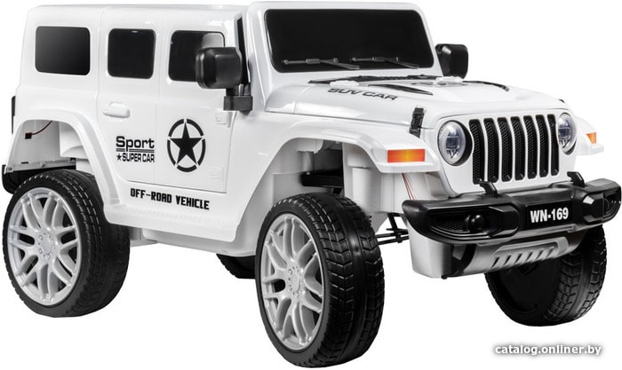 

Электромобиль Kid's Care Jeep Wrangler 4x4 (белый)