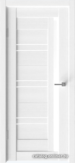 

Межкомнатная дверь IstokDoors Микс-8 ДЧ 60x200 (ясень белый/светлое стекло)