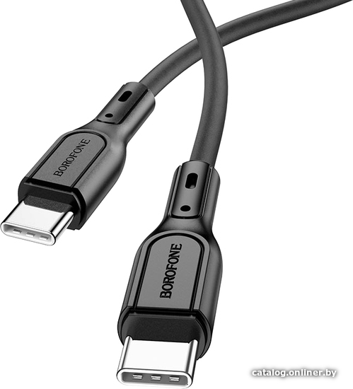 

Кабель Borofone BX66 USB Type-C to USB Type-C (1 м, черный)