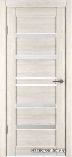 

Межкомнатная дверь IstokDoors Горизонталь-11 ДЧ 80x200 (дуб снежный/светлое стекло)