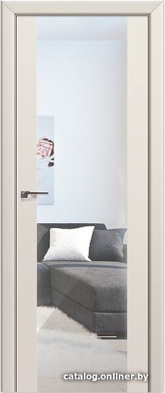 

Межкомнатная дверь ProfilDoors 8U 80x200 (магнолия сатинат/триплекс зеркальный)