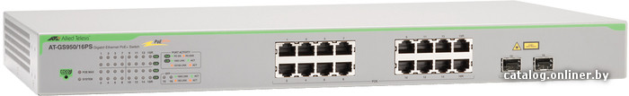 

Управляемый коммутатор 2-го уровня Allied Telesis AT-GS950/16PS