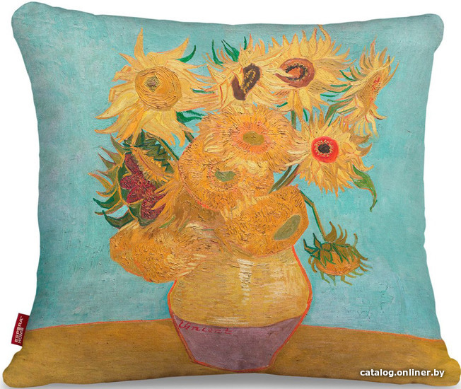 

Декоративная подушка Espera Home Deco ДК/Подсолнухи Ван Гог 45x45