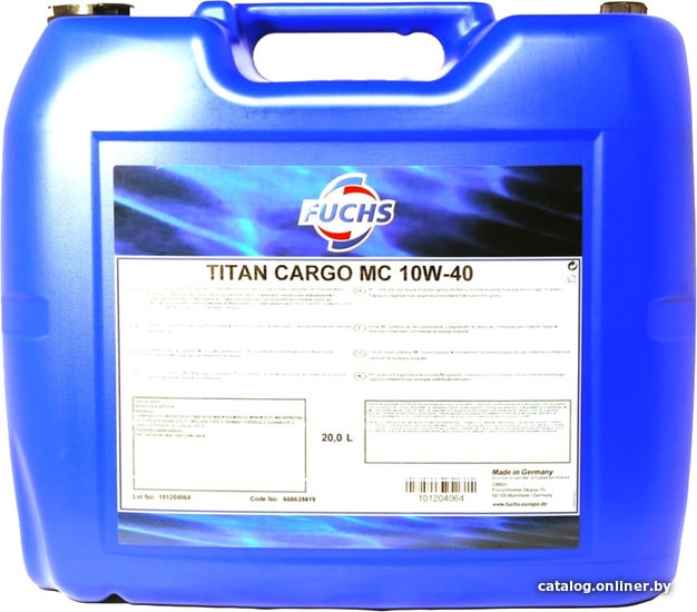 

Моторное масло Fuchs Titan Cargo 15W-40 20л