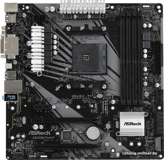 

Материнская плата ASRock AB350M Pro4-F