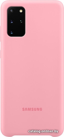 

Чехол для телефона Samsung Silicone Cover для Galaxy S20+ (розовый)