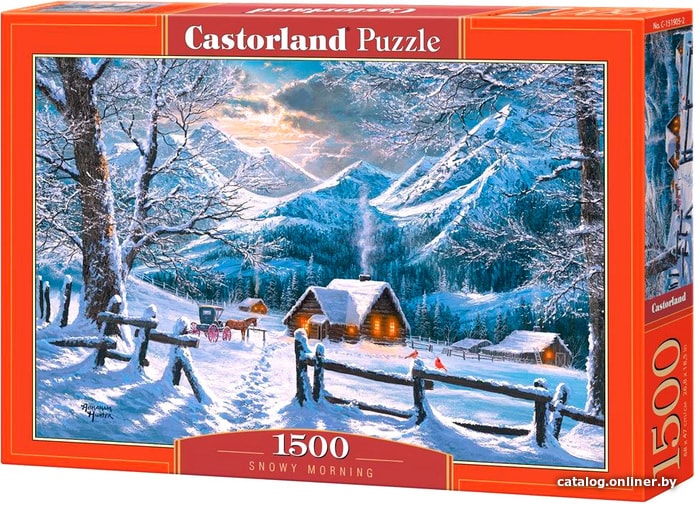 

Пазл Castorland Зимнее утро