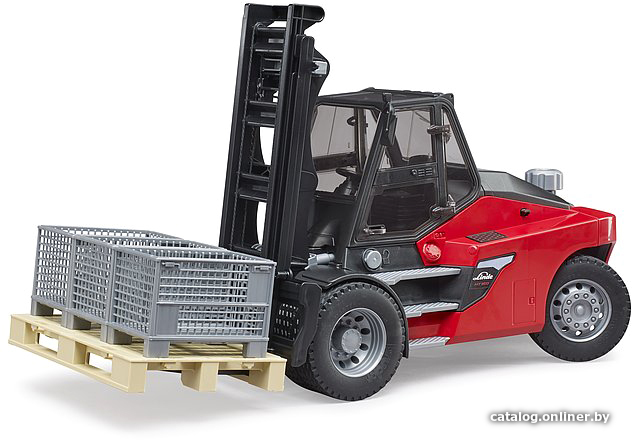 

Погрузчик Bruder Вилочный с 3 паллетами Linde HT160 02513