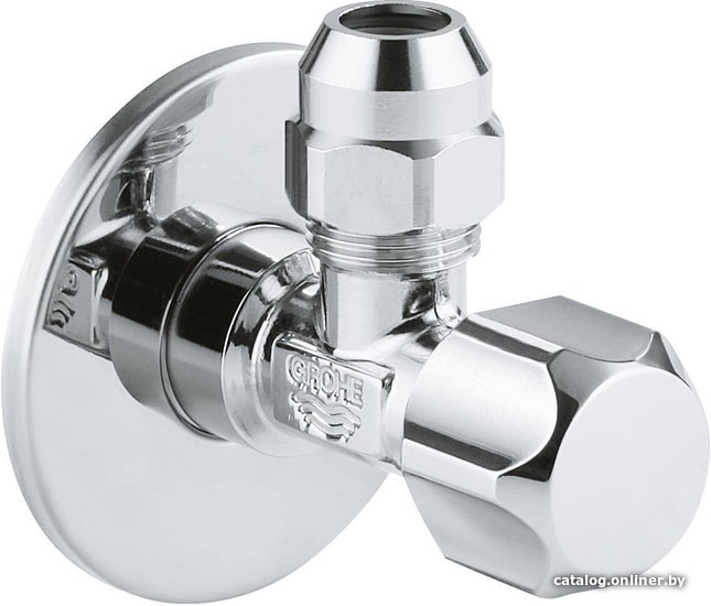 

Запорная арматура Grohe Вентиль угловой 1/2"x3/8" 22018000