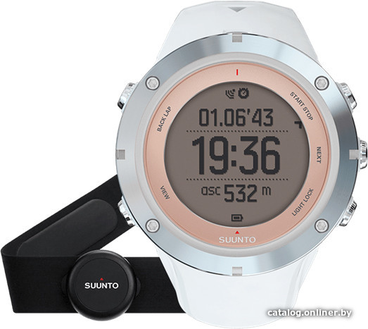 

Умные часы Suunto Ambit3 Sport Sapphire HR (серебристый) [SS020672000]