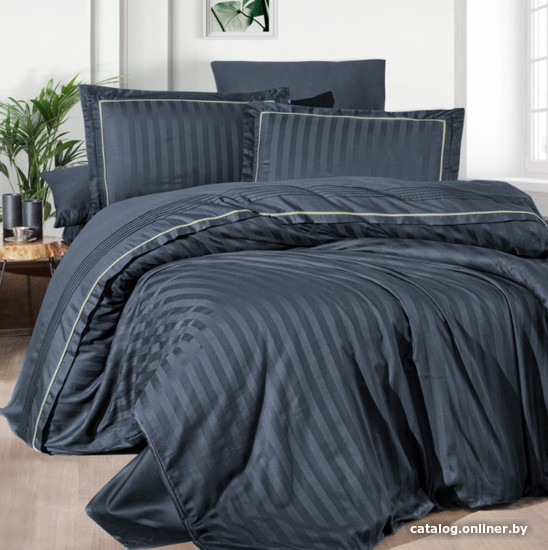 

Постельное белье DO&CO Delux Domenica Dark 11510 (семейный, светло-синий)