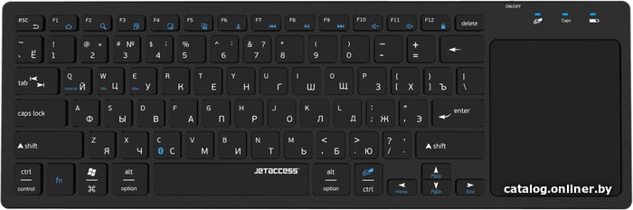 

Клавиатура Jet.A SlimLine K6 BT (черный)