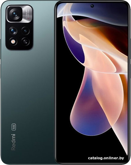 

Смартфон Xiaomi Redmi Note 11 Pro 8GB/128GB китайская версия (зеленый)