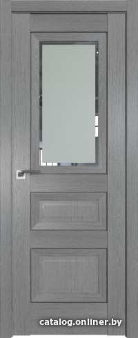 

Межкомнатная дверь ProfilDoors 2.94XN 60x200 (грувд серый, стекло square матовое)