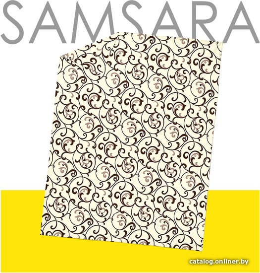 

Постельное белье Samsara Завитки пломбир 145Пр-5 145x220