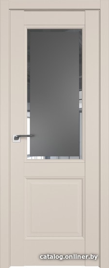 

Межкомнатная дверь ProfilDoors 2.42U 70x200 (санд, стекло square графит)