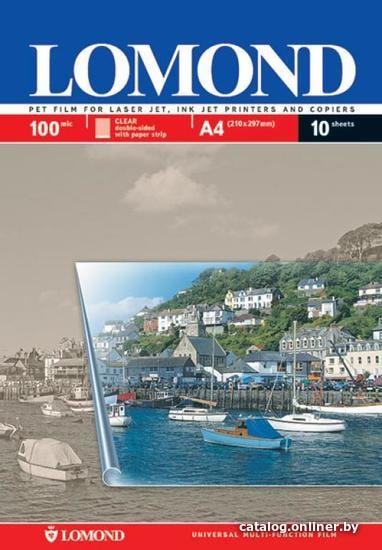 

Пленка для печати Lomond PE Universal Film A4 100 мкм 10 л 0710421