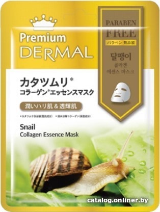 

Dermal Маска для лица Premium Snail Collagen Essence Mask 25 г
