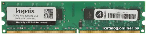 

Оперативная память Hynix 1ГБ DDR2 800МГц HY5PS1G831BFP-S6C