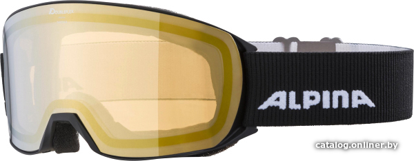 

Горнолыжная маска (очки) Alpina Sports Nakiska Q-Lite 2022 A7280831 (черный)