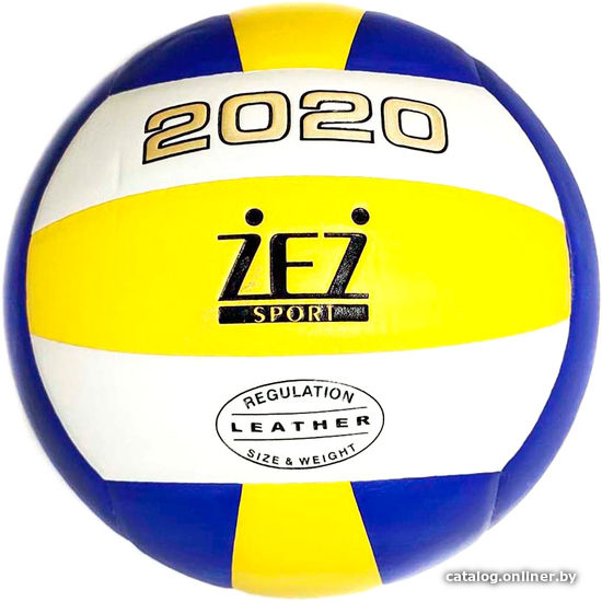 

Волейбольный мяч Zez IV5XC (5 размер, белый/желтый/синий)