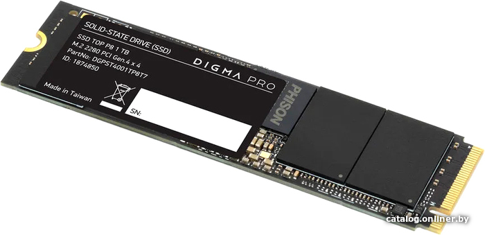 

SSD Digma Pro Top P8 2TB DGPST4002TP8T7