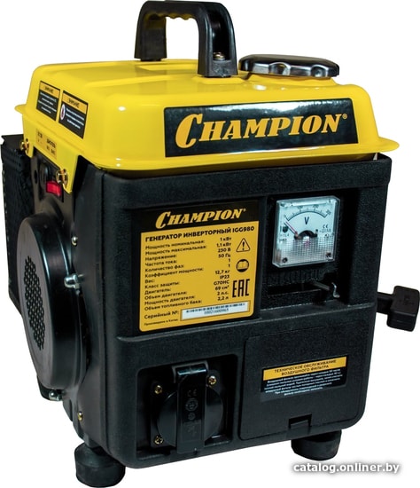 

Бензиновый генератор Champion IGG980